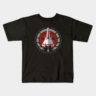 Viper Squadron 8 - Red Aces Kids T-Shirt